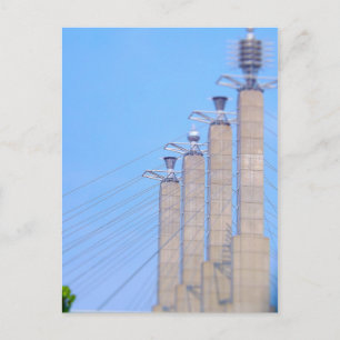 Sky Stations Pylon Petten Briefkaart