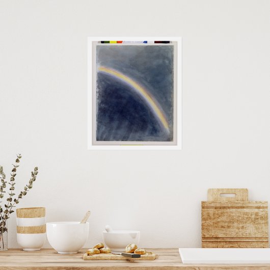 Sky Study with Rainbow, 1827 Poster (Keuken)