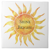 Sky Sun Shine Bright Tegeltje (Voorkant)