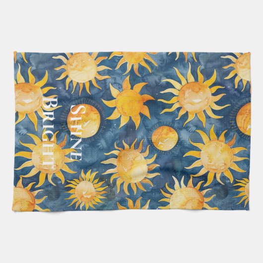 Sky Sun Shine Bright Theedoek (Horizontaal)