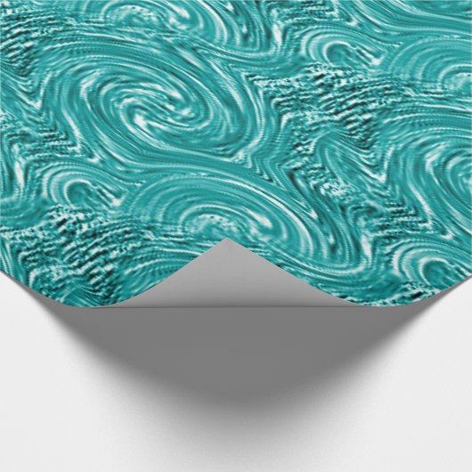 Sky Swirl Wrapping Paper Cadeaupapier (Hoek)