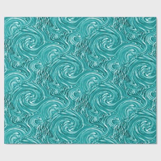 Sky Swirl Wrapping Paper Cadeaupapier (Vlak)
