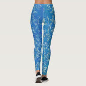 Sky Swirls - Leggings (Achterkant)