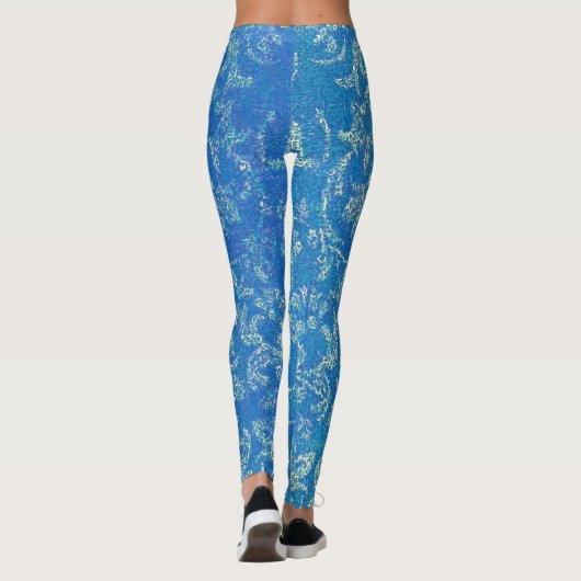 Sky Swirls - Leggings (Achterkant)