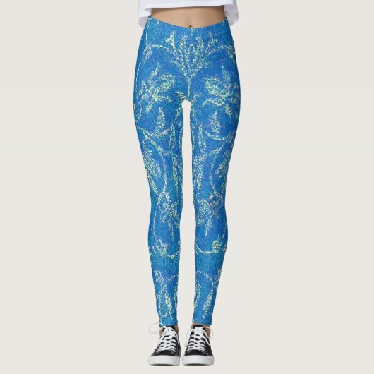Sky Swirls - Leggings (Voorkant)