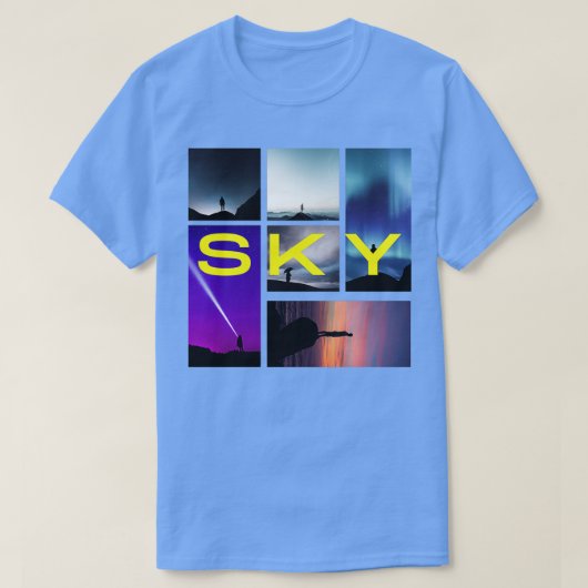 Sky T-shirt (Design voorkant)