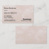 Sky Texture 01 - Light Brown Visitekaartje (Voorkant / Achterkant)