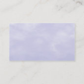 Sky Texture 01 - Light Paars Blue Visitekaartje (Achterkant)
