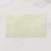 Sky Texture 01 Light Yellow Visitekaartje (Achterkant)
