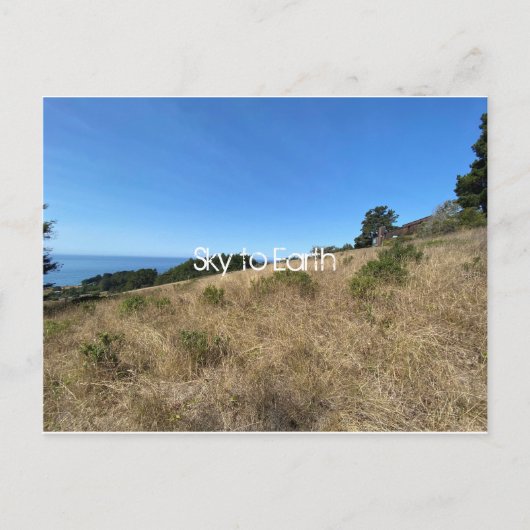 Sky to Earth Briefkaart (Voorkant)