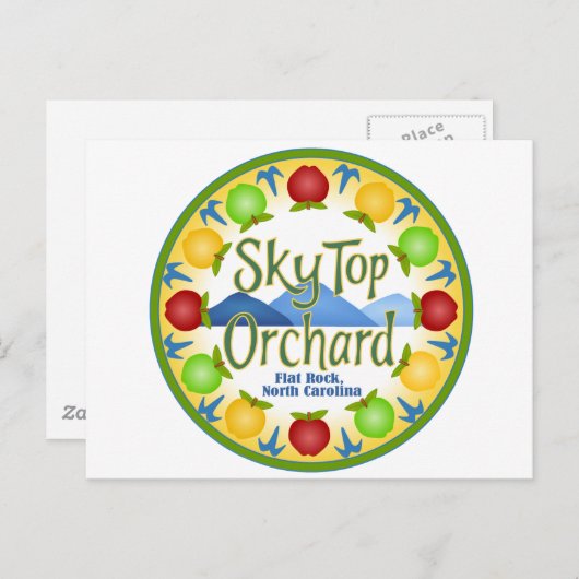 Sky Top Orchard Briefkaart (Voorkant / Achterkant)