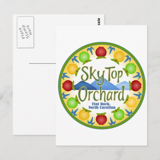 Sky Top Orchard Briefkaart (Voorkant / Achterkant)