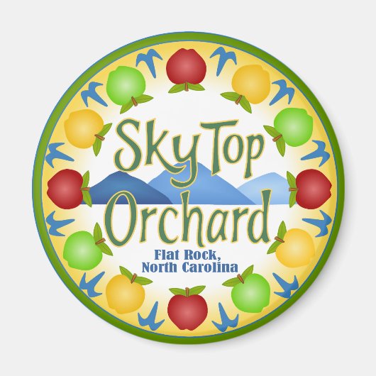 Sky Top Orchard Magneet (Voorkant)