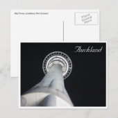 sky tower auckland nz briefkaart (Voorkant / Achterkant)