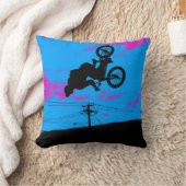 Sky Trekking - BMX Rider Kussen (Deken)