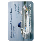 Sky Turend in Nassau Custom Stateroom Deurmarkerin Magneet (Verticaal)