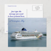 Sky Turning in Nassau Briefkaart (Voorkant / Achterkant)