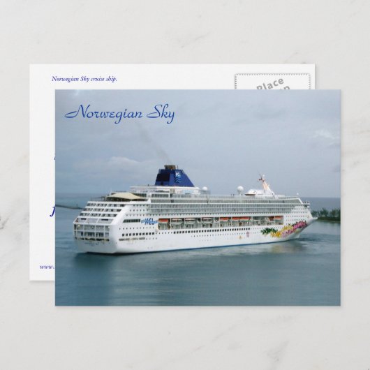 Sky Turning in Nassau Briefkaart (Voorkant / Achterkant)