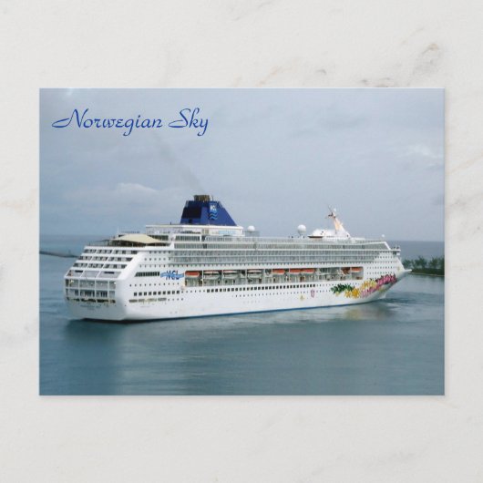 Sky Turning in Nassau Briefkaart (Voorkant)