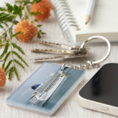 Sky Turning in Nassau Sleutelhanger (Voorkant Rechts)