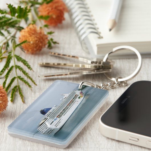 Sky Turning in Nassau Sleutelhanger (Voorkant Rechts)