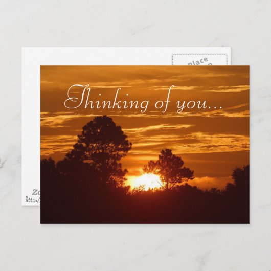 Sky Uitzicht Briefkaart (Voorkant / Achterkant)