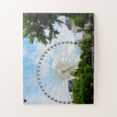 Sky Uitzicht Ferris Wheel Georgia Jigzaag Puzzle Legpuzzel (Verticaal)
