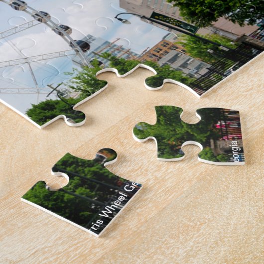 Sky Uitzicht Ferris Wheel Georgia Legpuzzel (Zijkant)