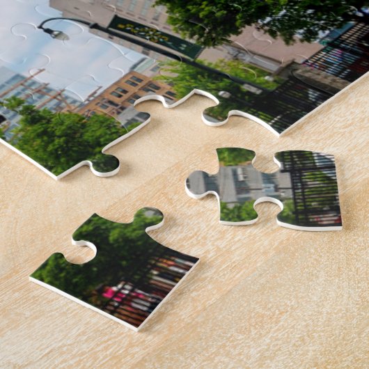 Sky Uitzicht Ferris Wheel Georgia Legpuzzel (Zijkant)