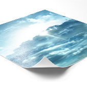 Sky uitzicht foto afdruk (Hoek)