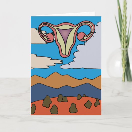 Sky Uterus Kaart (Voorkant)