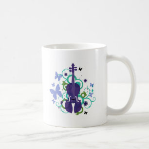 Sky Violin Design Koffiemok