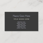 "Sky"-Visitekaartjes Visitekaartje (Achterkant)