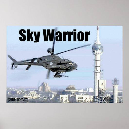 Sky Warrior Poster (Voorkant)