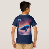 Sky Whale Adventure T-shirt (Achterkant volledig)