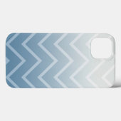 Sky White Chevron Case-Mate iPhone Case (Achterkant (horizontaal))