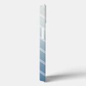 Sky White Chevron Case-Mate iPhone Case (Achterkant / Rechts)