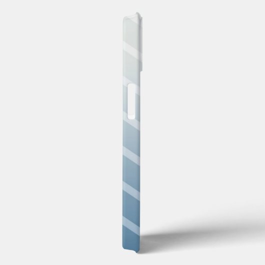 Sky White Chevron Case-Mate iPhone Case (Achterkant / Rechts)