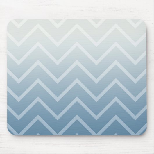 Sky White Chevron Muismat (Voorkant)