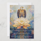 Sky Witness | Eagle Design Kaart (Achterkant)