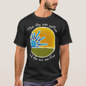 Sky Yellow Sun Blue Classic T-Shirt (Voorkant)