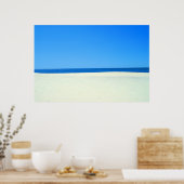 Sky, Zee en zand Poster (Keuken)