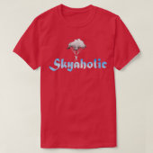 Skyaholic Skydiving T-shirt (Design voorkant)