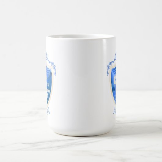 SkyBlue Coffee met God Design Morph Mok (Midden)