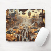 Skyborne Bazaar van Wonderen Muismat (Met muis)
