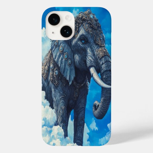 🐘 Skyborne Elephant Case-Mate iPhone Case (Achterkant)
