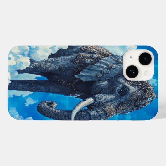 🐘 Skyborne Elephant Case-Mate iPhone Case (Achterkant (horizontaal))