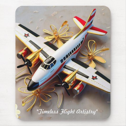 "Skybound Elegance" Muismat (Voorkant)