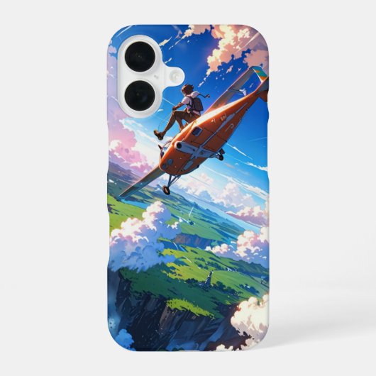 Skybound Explorer iPhone 16 Hoesje (Achterkant)