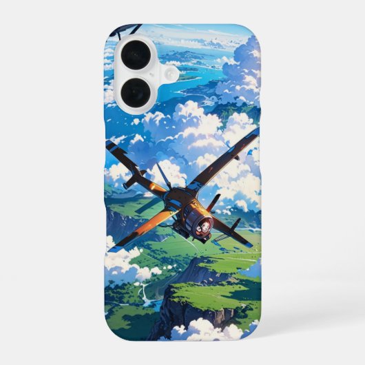 Skybound Explorer iPhone 16 Hoesje (Achterkant)